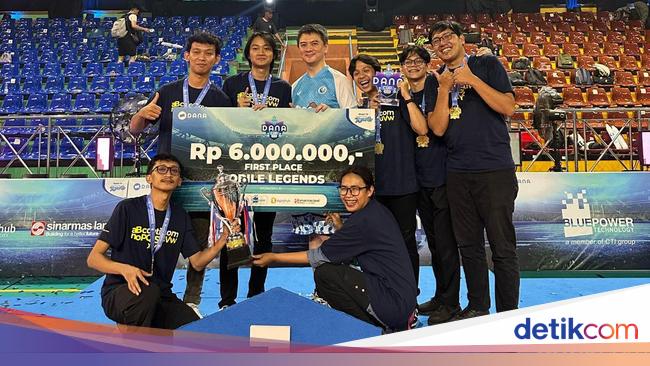 Menang Adu Mekanik, Detikcom Juara Turnamen Mobile Legends Dana Cup 2025