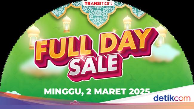 Serbu Transmart Full Day Sale Hari Ini! Banjir Diskon 50% + 20%