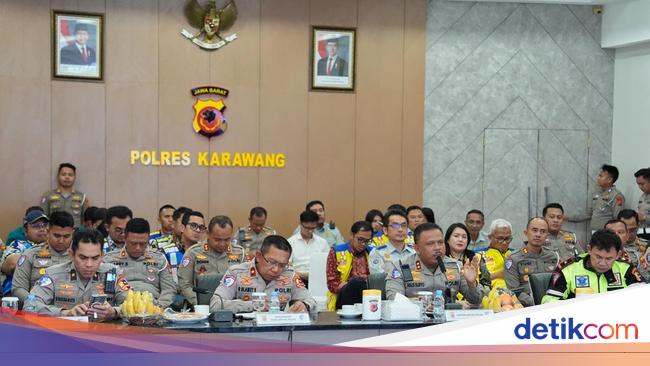 Kakorlantas Rapat Bareng Polda Metro-Polda Jabar, Minta Evaluasi Penanganan Arus Mudik