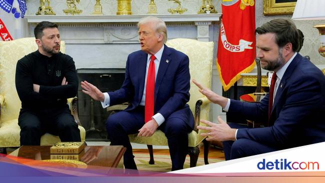 Ramai-ramai Pemimpin Dunia Dukung Zelensky yang Adu Mulut dengan Trump