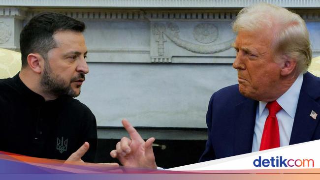 Duduk Perkara Adu Mulut Trump-Zelensky