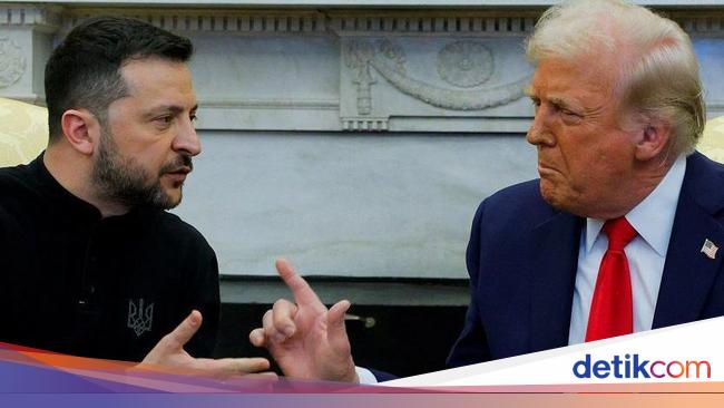 Trump-Zelensky Cekcok di Ruang Oval Gedung Putih, Apa yang Terjadi?