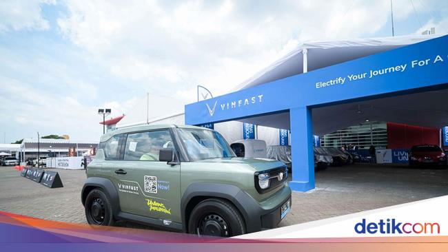 Jadi Primadona, SUV Listrik VinFast VF 3 Paling Banyak Dicoba di IIMS 2025
