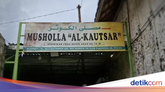 Mushola di Palembang yang Dibangun Abad ke-18 dan Khusus buat Laki-laki