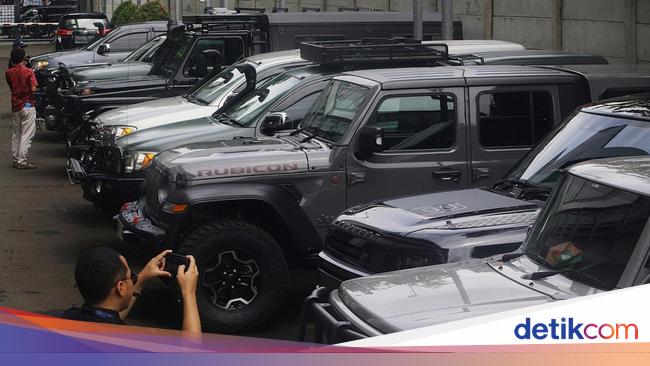 11 Mobil Mewah Japto Akhirnya Pindah ke Tangan KPK Usai Sebulan Disita