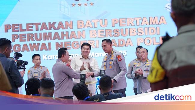 Groundbreaking Serentak Rumah Subsidi Polri, Kapolri: Target 100.000 Unit 2025