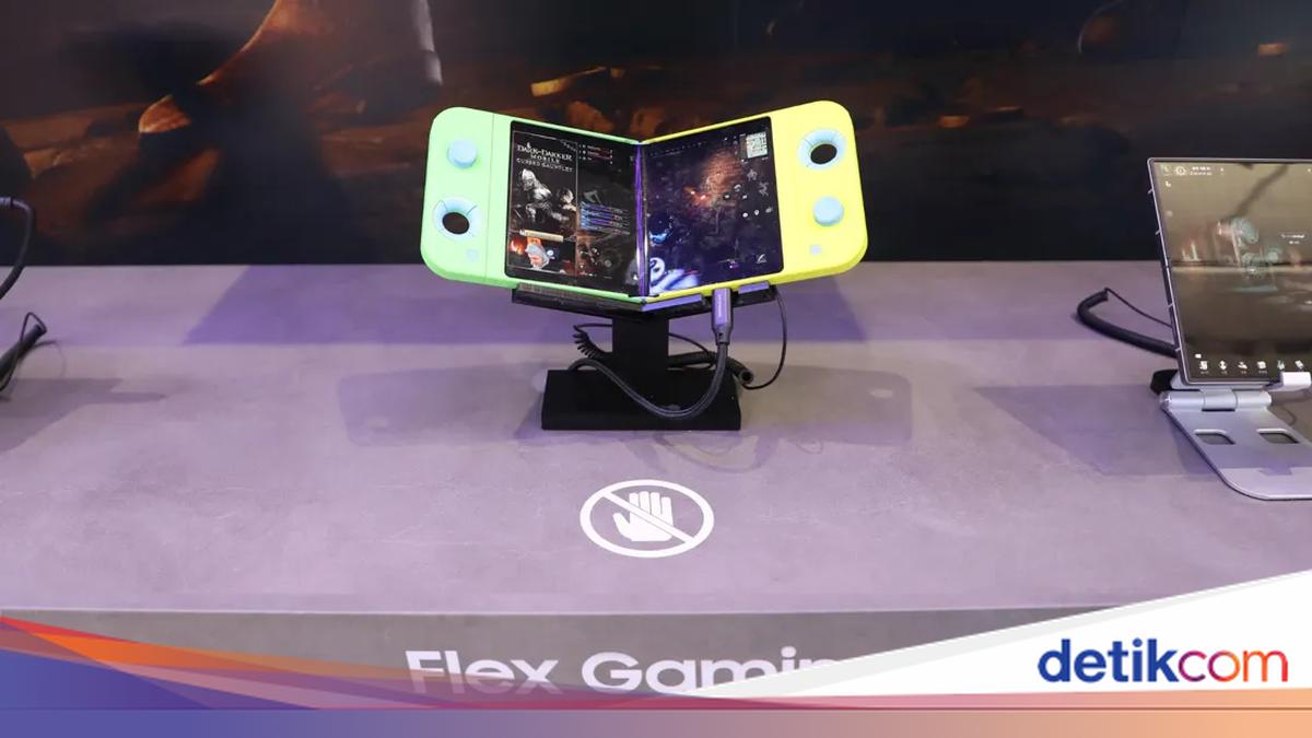 Samsung Pamer Flex Gaming, Layar Lipat untuk Konsol Genggam