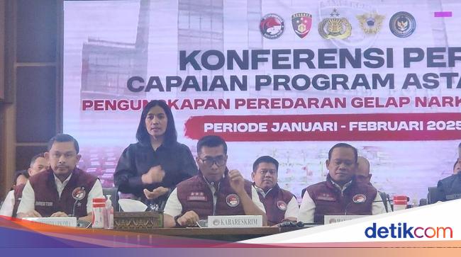 Bareskrim Bekuk 16 WNA terkait Narkoba, Ada 4 Orang Jaringan Fredy Pratama