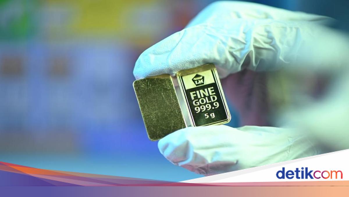 Harga Emas Antam Makin Menciut!