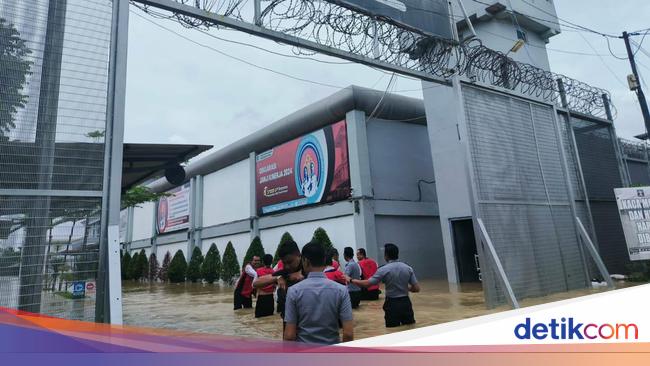 5 Fakta Banjir Rendam Lapas Cikarang hingga Sel Napi Ikut Tergenang