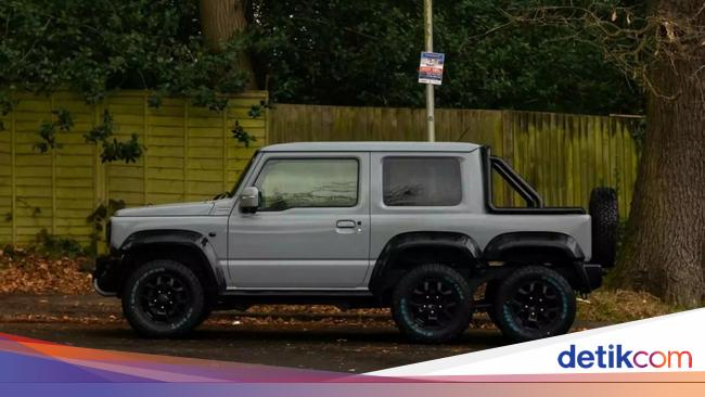 Potret Suzuki Jimny yang Dimodifikasi Pakai 6 Roda