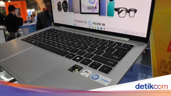 Penampakan Laptop Ringan Bertenaga Tecno MegaBook S14