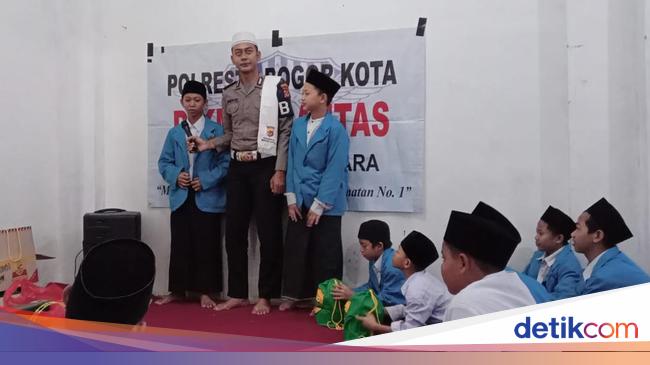 Dedikasi Bripka Rio Bangun Ponpes untuk Anak-anak Tak Mampu di Bogor