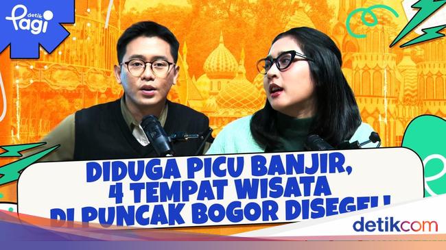 Diduga Picu Banjir, 4 Tempat Wisata di Puncak Bogor Disegel!