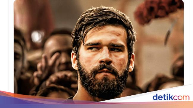 Meme Alisson Selamatkan Liverpool dari Gempuran 7 Hari 7 Malam PSG