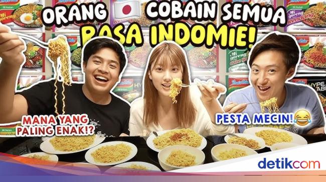 Begini Reaksi Orang Jepang Cicip Aneka Varian Rasa Mie Instan Goreng