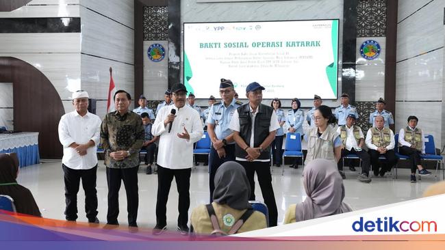 Kemensos Fasilitasi 275 Warga Jabar Operasi Katarak Gratis