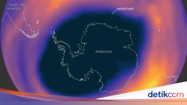 Kabar Baik! Lubang Ozon Antartika Mengecil dan Hilang Perlahan