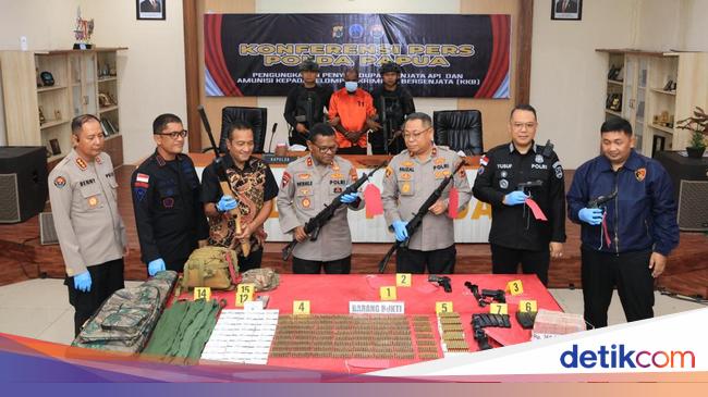 Satgas Damai Cartenz Gagalkan Penyelundupan Senjata KKB di Puncak Jaya