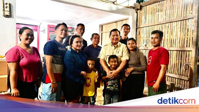 Cerita dari Kunjungan Prabowo Cek Langsung Banjir Bekasi