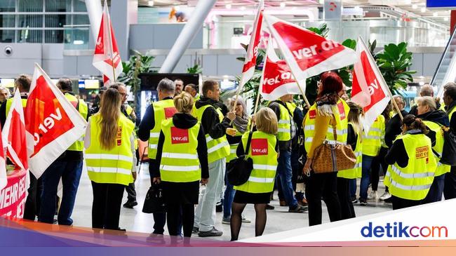 Jerman Terus Didera Aksi Mogok, Kali ini di Bandara-bandara Besar