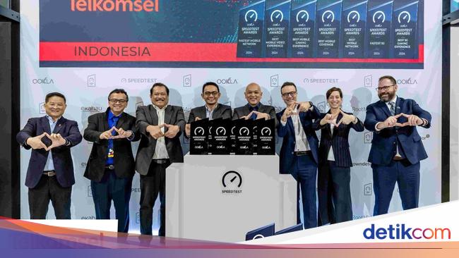 Telkomsel Jadi Operator Seluler Terbaik di Indonesia Versi Ookla