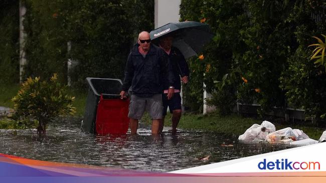 Banjir Landa Australia, 200.000 Bangunan Tanpa Listrik