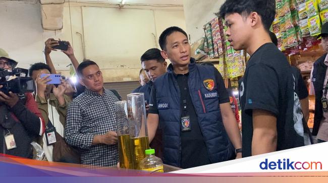 Polda Metro Sidak Pasar Kemayoran, Temukan Minyakita 1 L Isinya 800 Ml