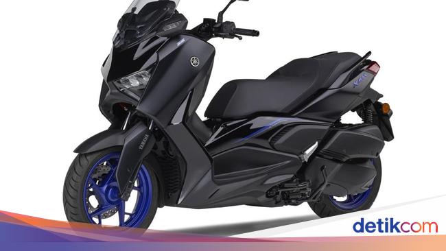 Potret Yamaha Xmax 250 Terbaru yang Makin Canggih dengan Windshield Elektrik