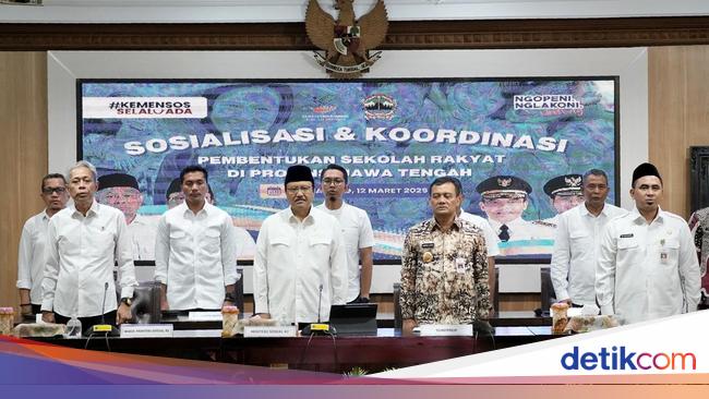 Mensos Gus Ipul dan Kepala Daerah Jateng Matangkan Rencana Sekolah Rakyat