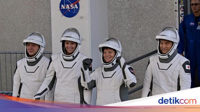 4 Astronot NASA Siap Meluncur ke ISS, Jemput Kru yang Terjebak