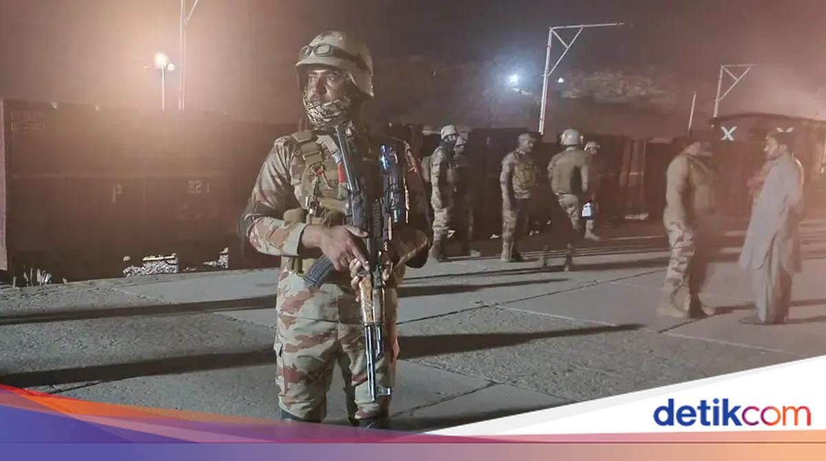 Militer Pakistan Bebaskan Sandera dalam Pembajakan Kereta Api