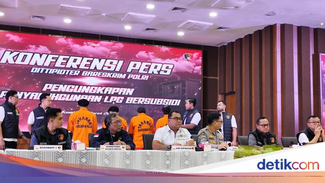 Bareskrim Bongkar Kasus Gas LPG Subsidi Dioplos, 1.797 Tabung Disita