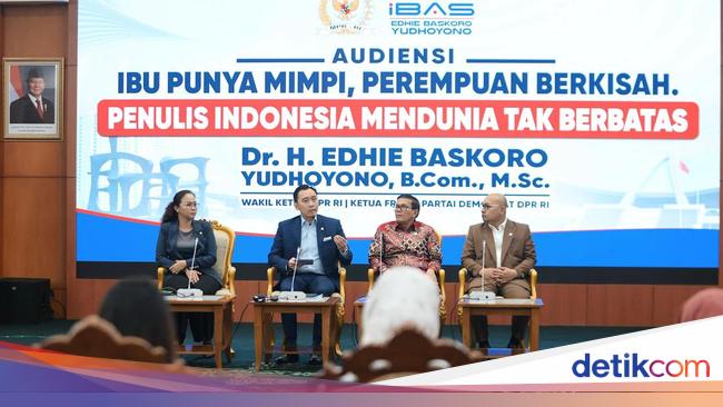 Audiensi dengan Penulis, Ibas: Menulis Pertajam Pikiran, Bentuk Gagasan