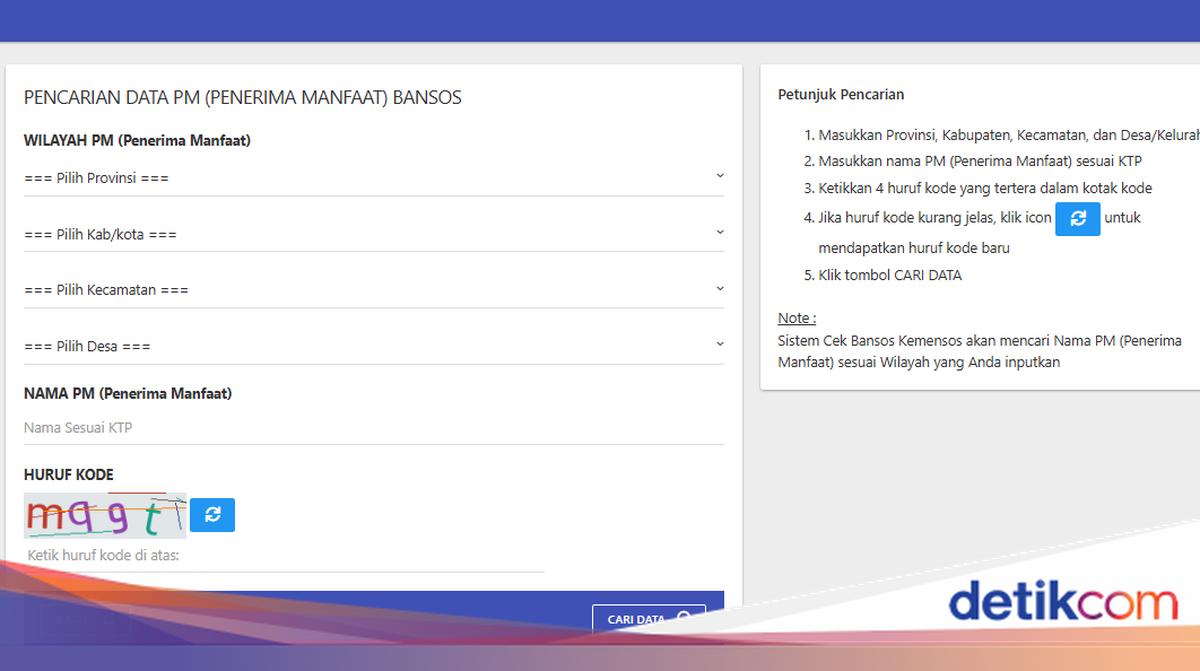 Cara Daftar Bansos 2026 Online dan Offline Lengkap dengan Syarat ...