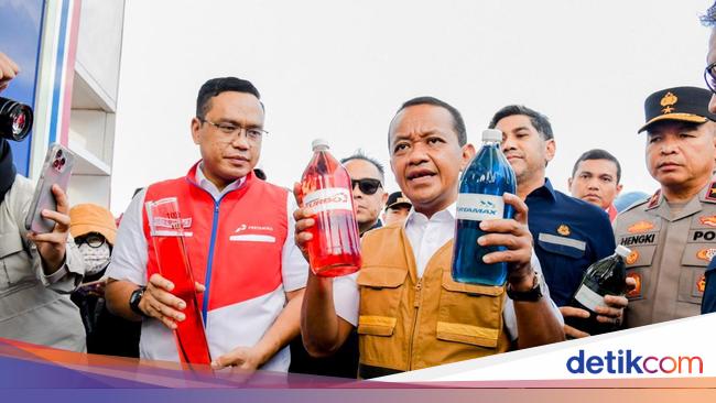 Bahlil Inspects Pertamina’s Fuel Quality