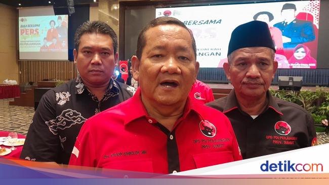 PDIP Sumut Nyatakan Dukung Pemerintahan Prabowo tapi Ogah Sebut Gibran