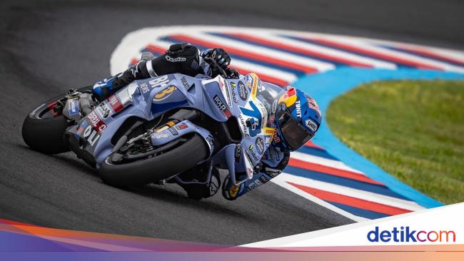 Hasil Practice MotoGP Inggris 2025: Alex Marquez Memimpin