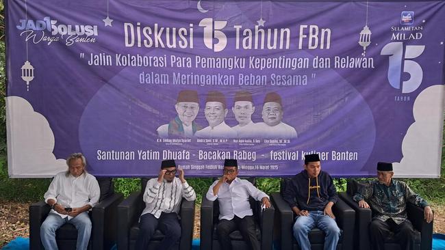 Andra Soni Harap Relawan Bantu Warga Banten Tanpa Tergantung Pemerintah