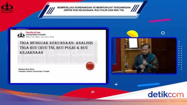 Dosen Trisakti Kritik Tajam Ekspansi Tugas di RUU TNI-Polri-Kejaksaan