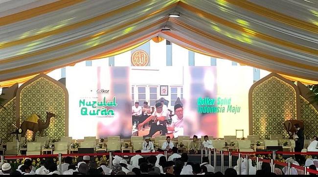Golkar Gelar Malam Nuzulul Quran Dihadiri Menteri hingga Dewan Kehormatan