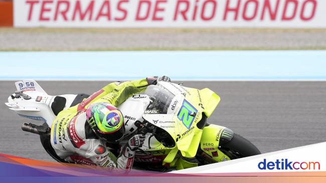 莫比德利（Morbidelli）的兴奋在2025年赢得了Pertamina Enduro VR46的第一个领奖台
