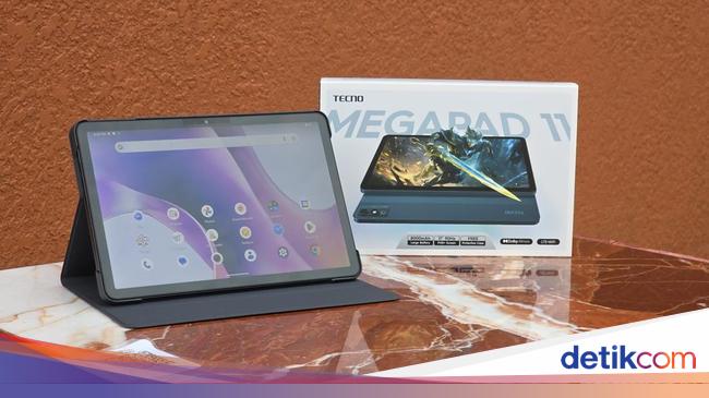 Review Tecno Megapad 11: Tablet untuk Pemula, Sudah Ada Fitur AI