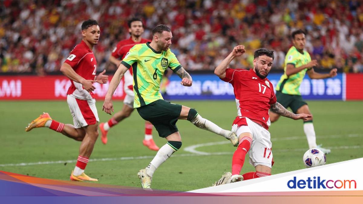 Hasil Kualifikasi Piala Dunia 2026: Indonesia Takluk 1-5 dari Australia