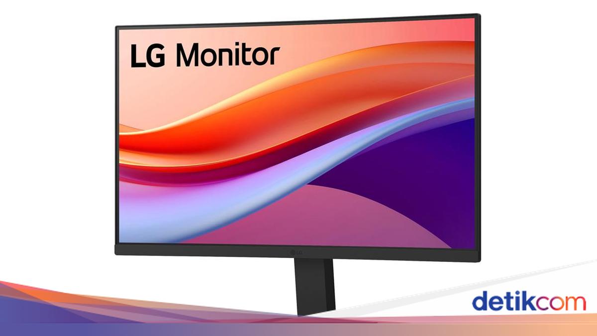 LG U421A Mendarat di Indonesia, Monitor Desain Lengkung Harga Murah