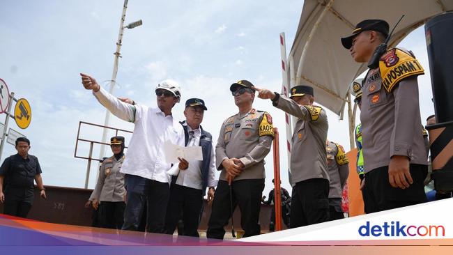 Kapolda Banten Cek Pelabuhan Merak-Ciwandan Pastikan Arus Mudik Aman