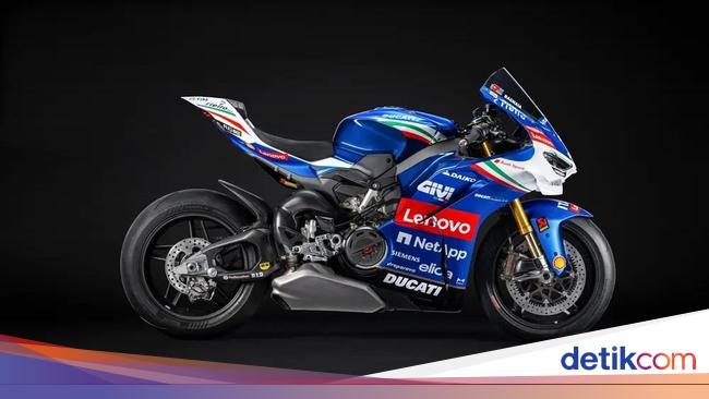 Lihat Lebih Dekat Ducati Panigale V4 Tricolore yang Dijual Rp 1,6 Miliar