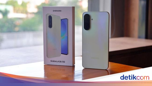 Unboxing Galaxy A36 5G: HP Terbaru Samsung Harga Rp 5 Jutaan
