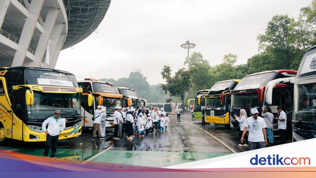Mudik Bersama InJourney Group Berangkatkan 2.374 Pemudik ke 5 Kota Tujuan