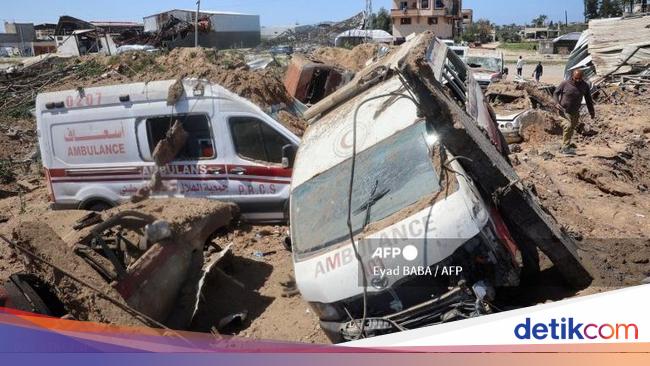 PBB Kutuk Keras Aksi Biadab Israel, Bantai 15 Orang Penyelamat Medis di Gaza